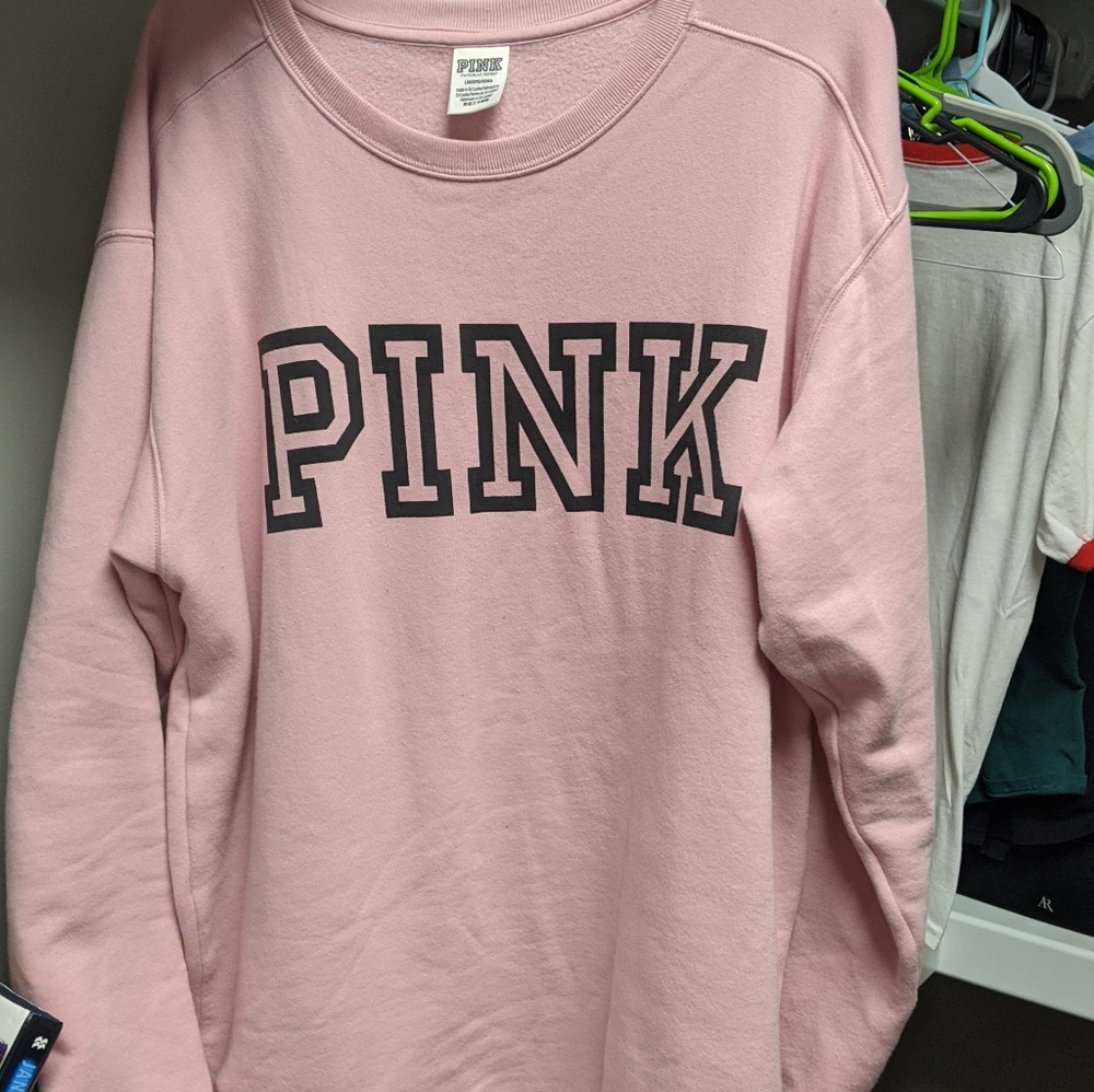 Pink crewneck
